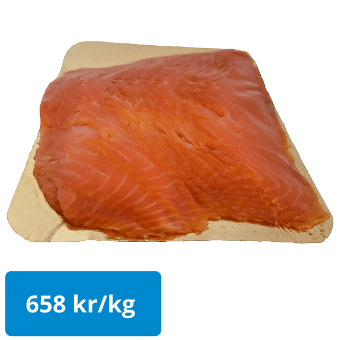 Hovedbilde Røkt ørret 500 g – klar til servering