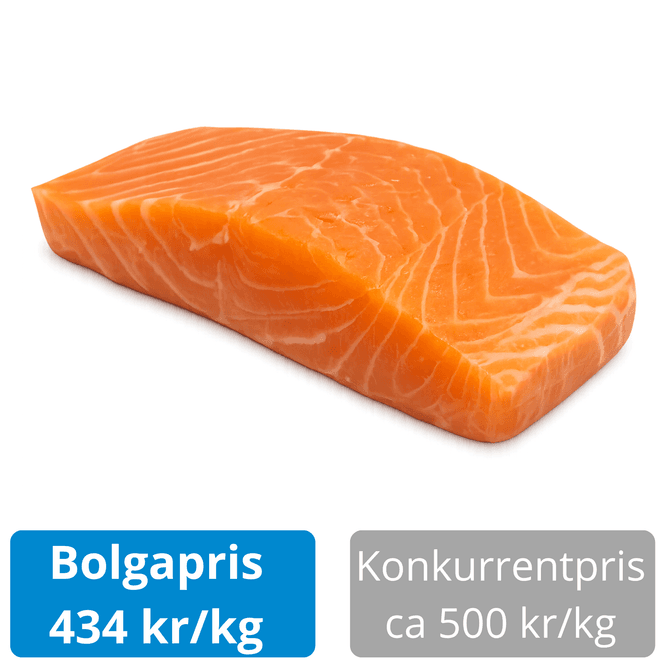 Hovedbilde Laksefilet 2,3 kg – ekstra trimmet